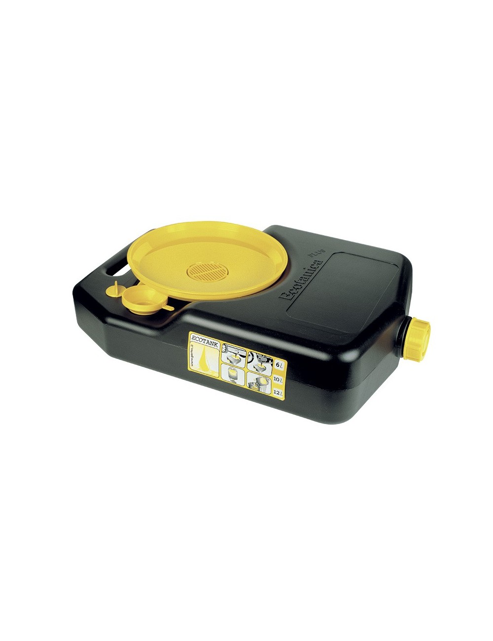 Terugwinningstank Voor Afgewerkte Olie 12 Liter Rs.